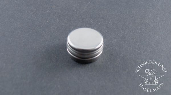 Hirschfänger Endkappe Nickel Innen-Dm 17 mm